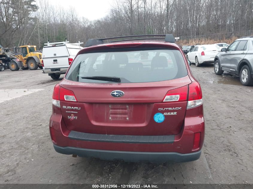 2013 Subaru Outback 2.5I VIN: 4S4BRBAC9D3227870 Lot: 38312956