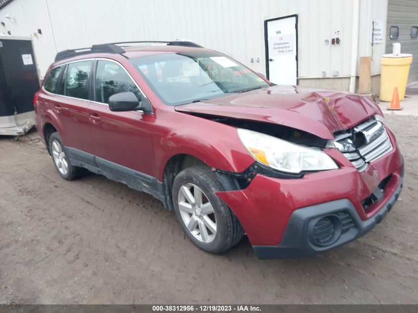 2013 Subaru Outback 2.5I VIN: 4S4BRBAC9D3227870 Lot: 38312956