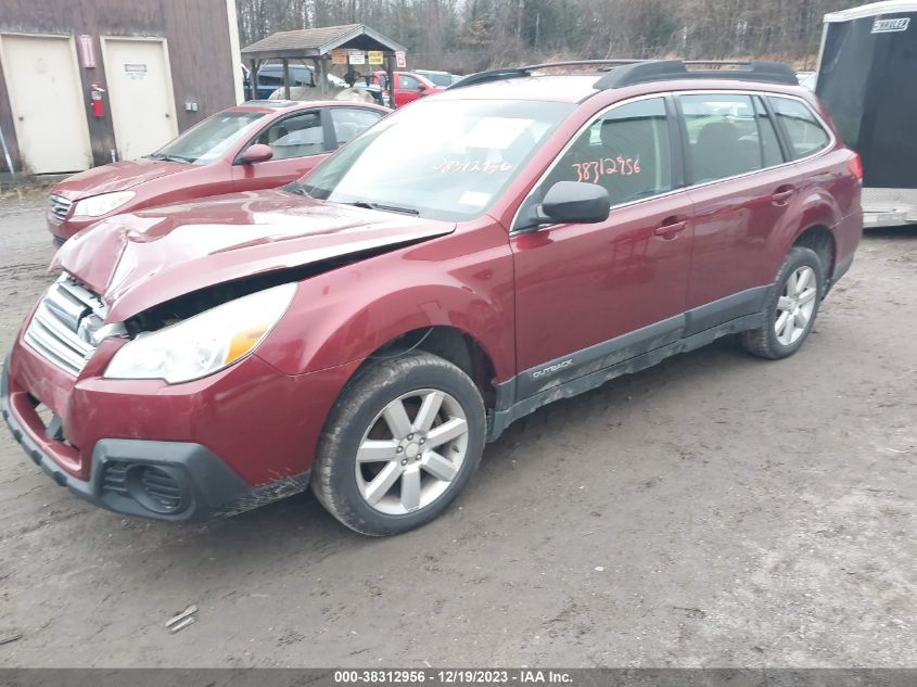 2013 Subaru Outback 2.5I VIN: 4S4BRBAC9D3227870 Lot: 38312956