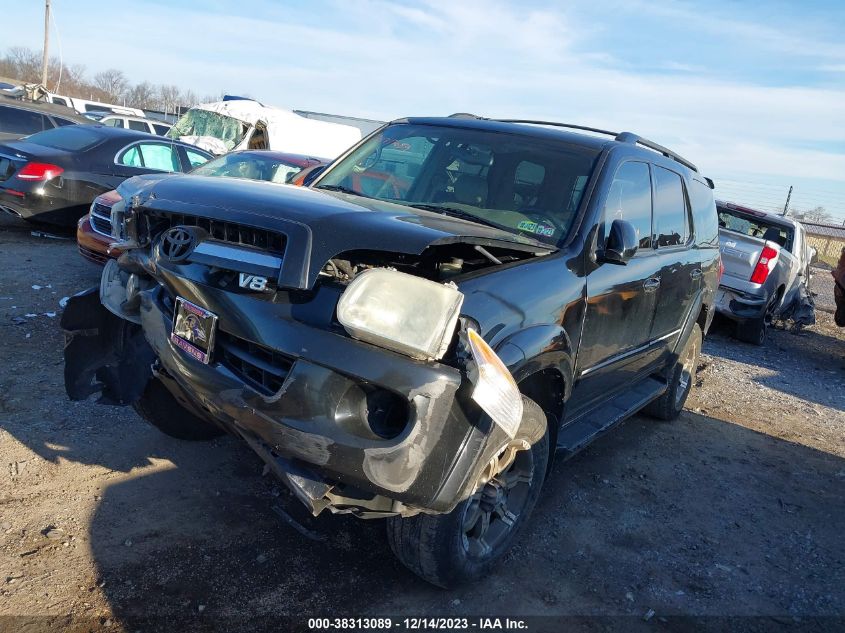 2006 Toyota Sequoia Sr5 V8 VIN: 5TDBT44A36S267052 Lot: 38313089