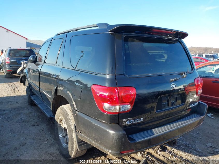 2006 Toyota Sequoia Sr5 V8 VIN: 5TDBT44A36S267052 Lot: 38313089