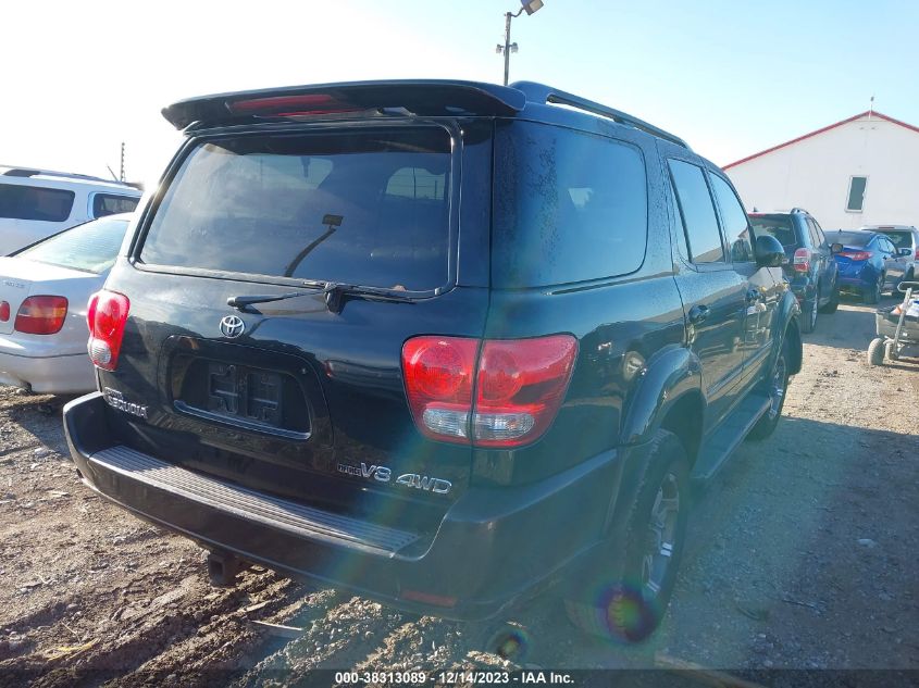 5TDBT44A36S267052 2006 Toyota Sequoia Sr5 V8