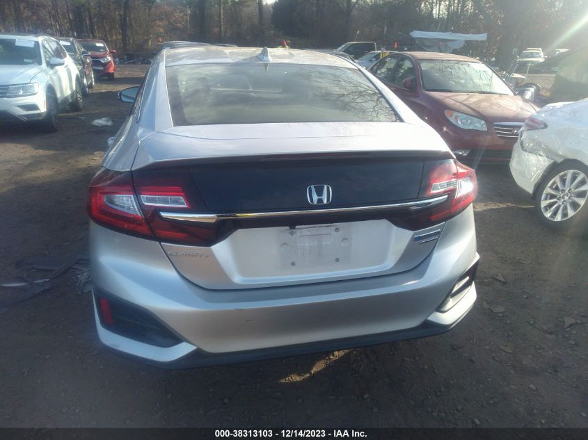 2018 Honda Clarity Plug-In Hybrid Touring VIN: JHMZC5F31JC010550 Lot: 38313103