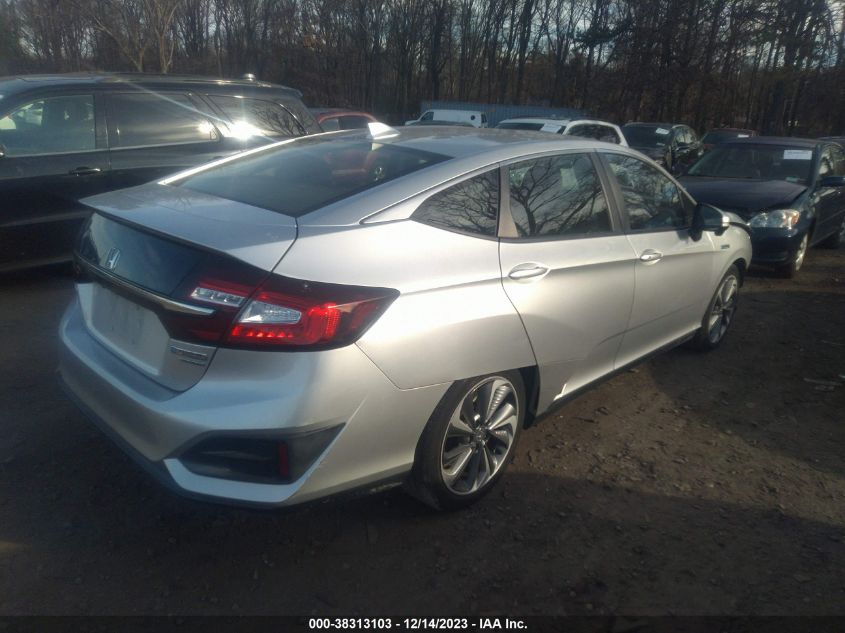 2018 Honda Clarity Plug-In Hybrid Touring VIN: JHMZC5F31JC010550 Lot: 38313103