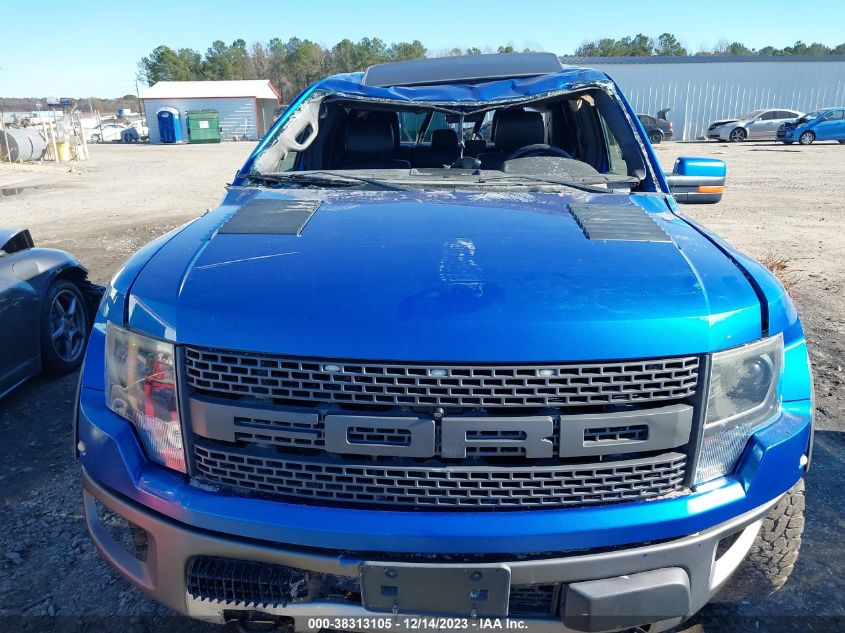 1FTFW1R69DFD68394 2013 Ford F-150 Svt Raptor