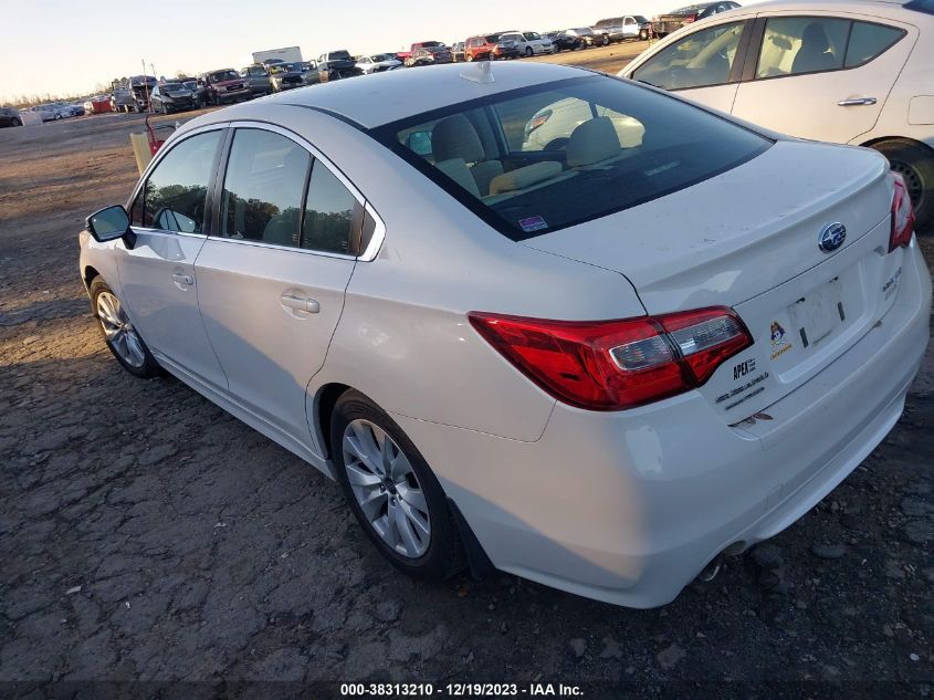 2017 Subaru Legacy 2.5I Premium VIN: 4S3BNAH69H3054979 Lot: 38313210