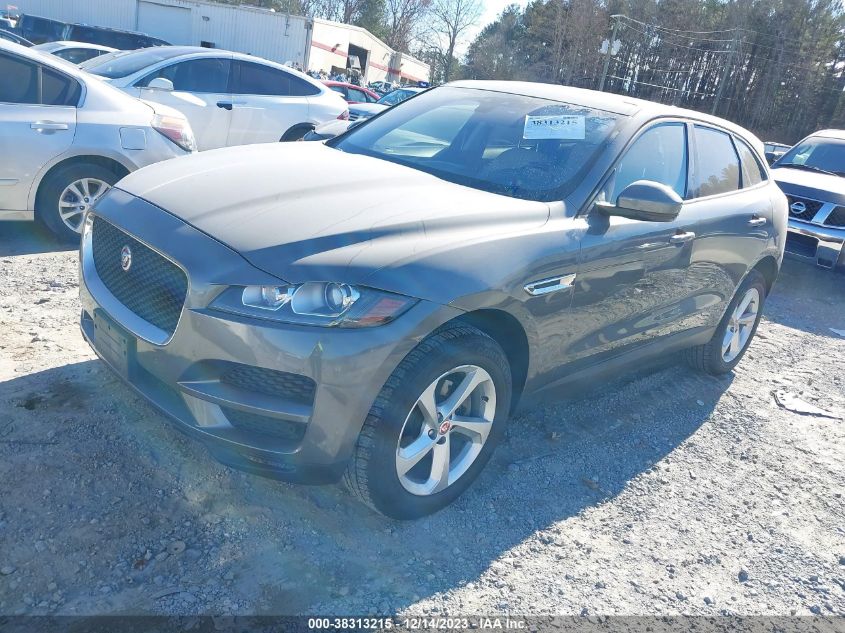 2018 Jaguar F-Pace 25T Premium VIN: SADCJ2FX2JA270907 Lot: 39247669