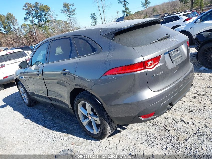 2018 Jaguar F-Pace 25T Premium VIN: SADCJ2FX2JA270907 Lot: 39247669