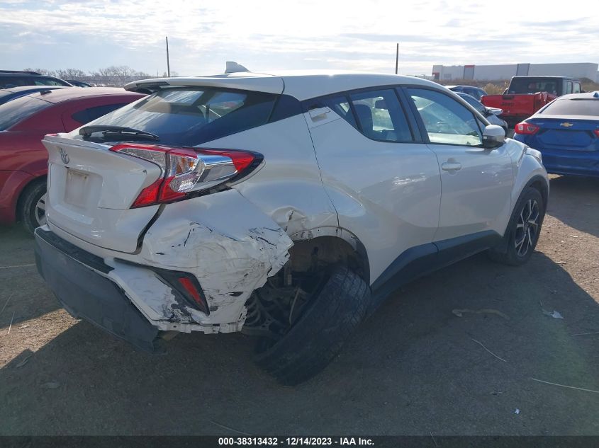 2018 Toyota C-Hr Xle VIN: NMTKHMBX1JR039681 Lot: 38313432