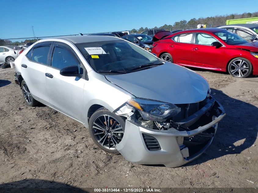 2015 Toyota Corolla Le VIN: 2T1BURHE5FC290655 Lot: 38313464