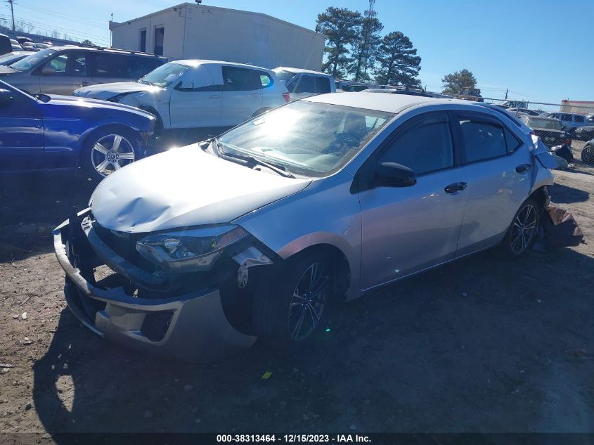 2015 Toyota Corolla Le VIN: 2T1BURHE5FC290655 Lot: 38313464