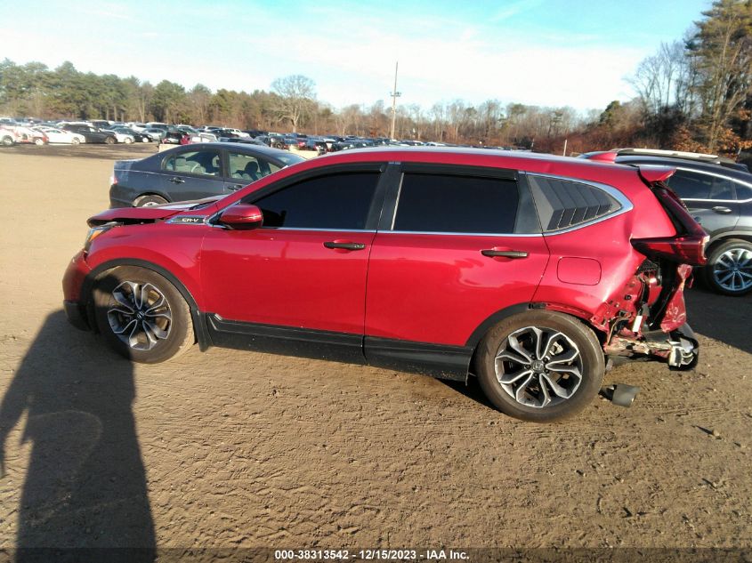 2021 Honda Cr-V Awd Ex-L VIN: 2HKRW2H86MH667417 Lot: 38313542
