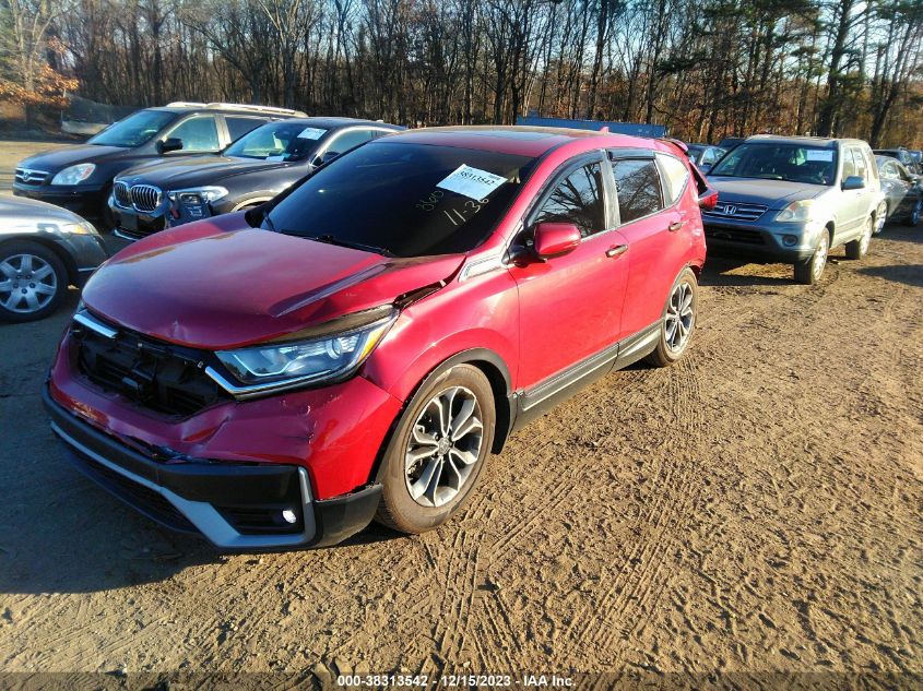 2021 Honda Cr-V Awd Ex-L VIN: 2HKRW2H86MH667417 Lot: 38313542