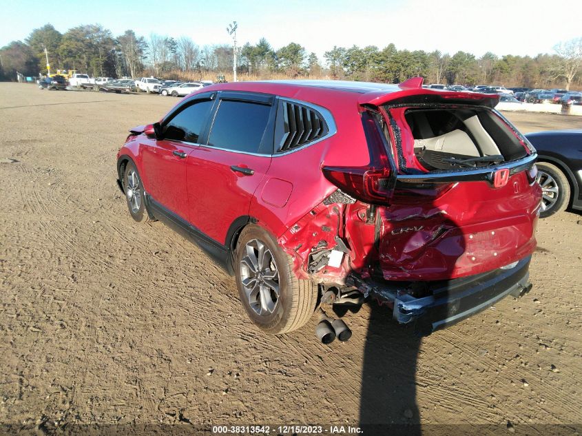 2021 Honda Cr-V Awd Ex-L VIN: 2HKRW2H86MH667417 Lot: 38313542