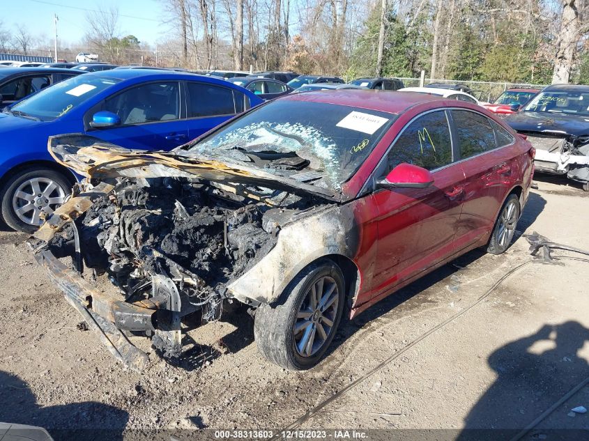 2015 Hyundai Sonata Se VIN: 5NPE24AF9FH249287 Lot: 38313603