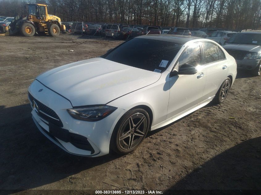 W1KAF4HB4NR010927 2022 Mercedes-Benz C 300 4Matic