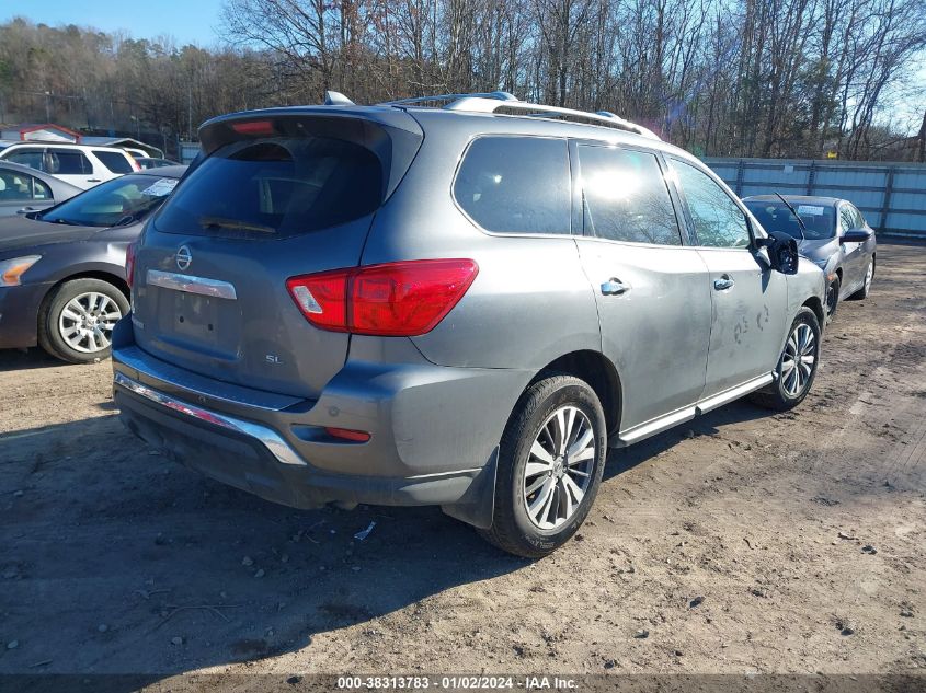 5N1DR2MN6KC608711 2019 Nissan Pathfinder Sl