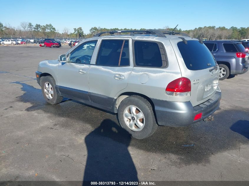 KM8SC73E05U855843 2005 Hyundai Santa Fe Gls/Lx