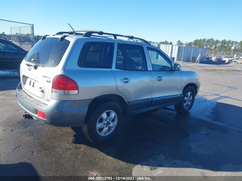 KM8SC73E05U855843 2005 Hyundai Santa Fe Gls/Lx