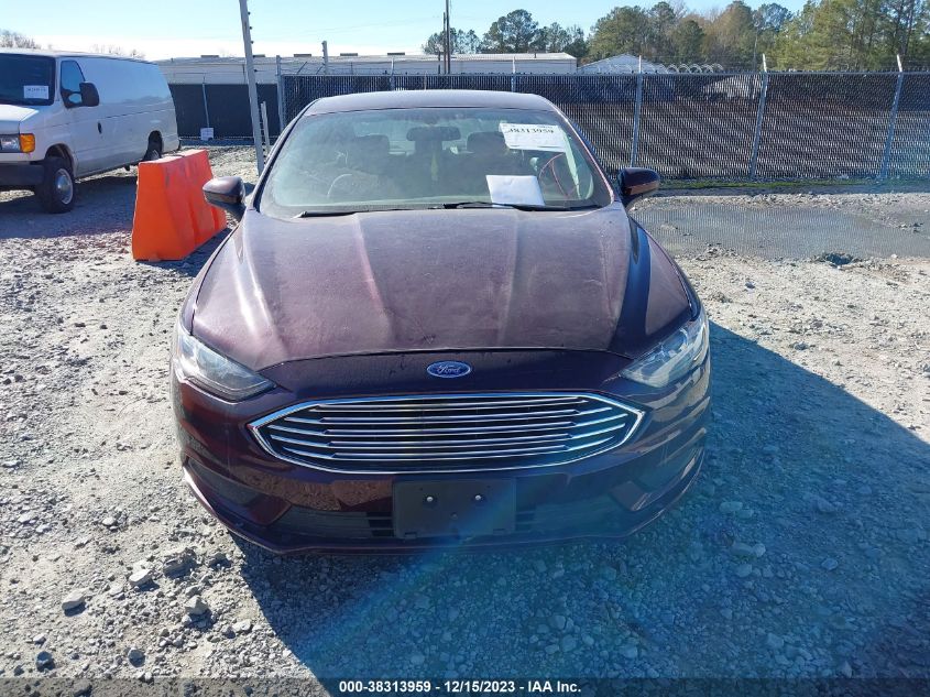 2017 Ford Fusion Se VIN: 3FA6P0HD1HR256873 Lot: 38313959