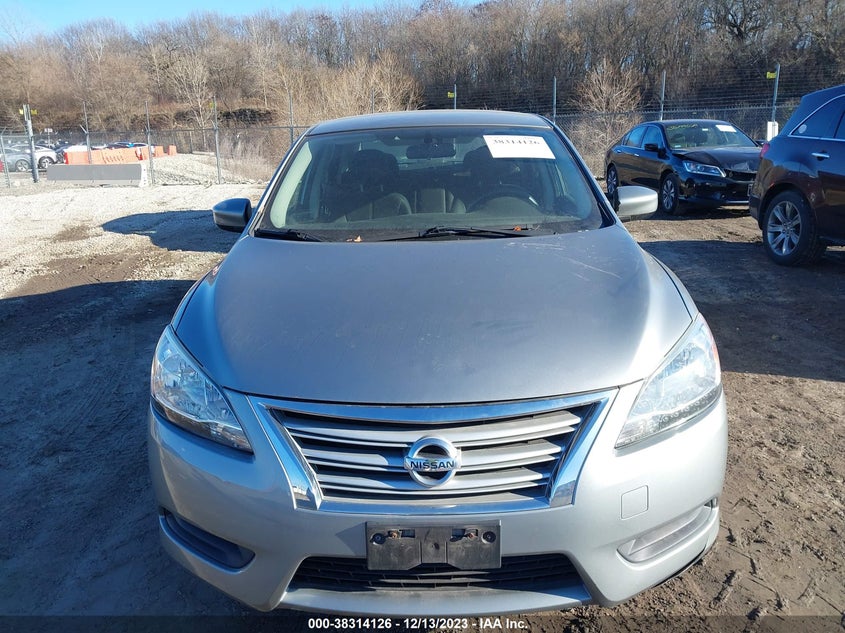 2013 Nissan Sentra S VIN: 3N1AB7AP4DL774458 Lot: 38314126