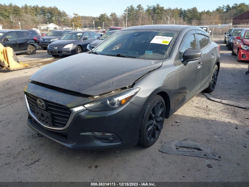 2018 Mazda Mazda3 Grand Touring VIN: 3MZBN1W38JM178168 Lot: 38314173