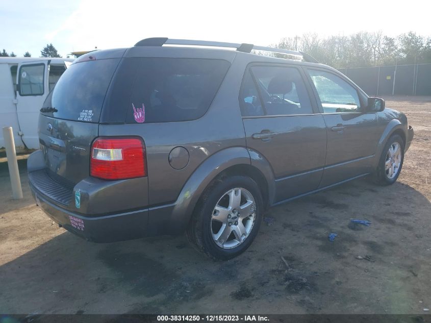 2006 Ford Freestyle Limited VIN: 1FMDK06166GA08188 Lot: 38314250