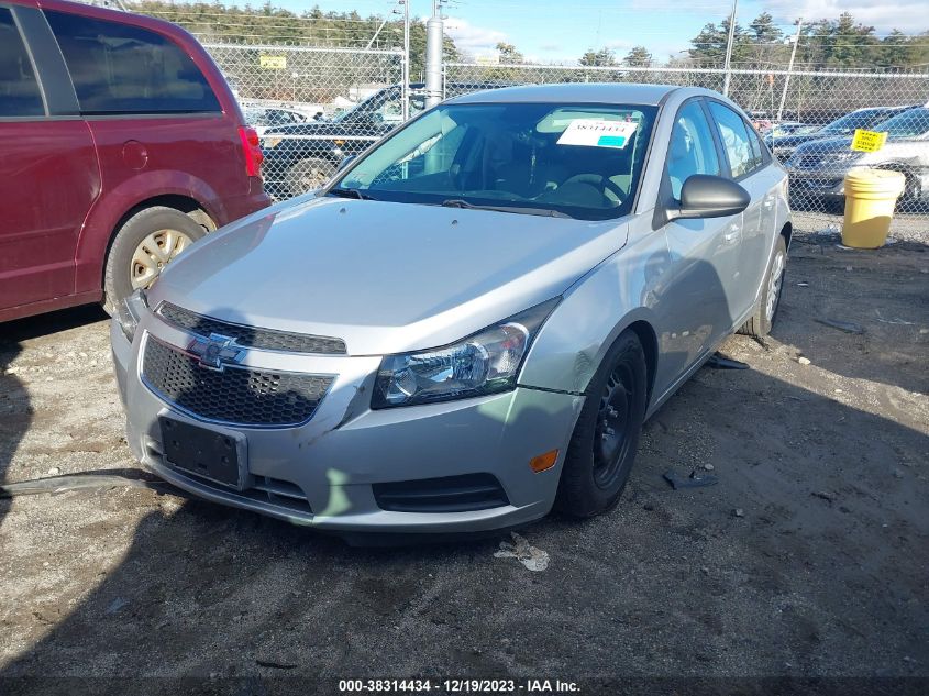 2014 Chevrolet Cruze Ls Auto VIN: 1G1PA5SH9E7245155 Lot: 38314434