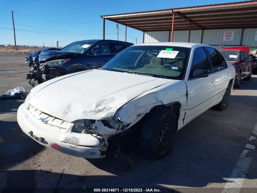 2001 Chevrolet Lumina Base (Fleet Only) VIN: 2G1WL52J811227570 Lot: 38314671