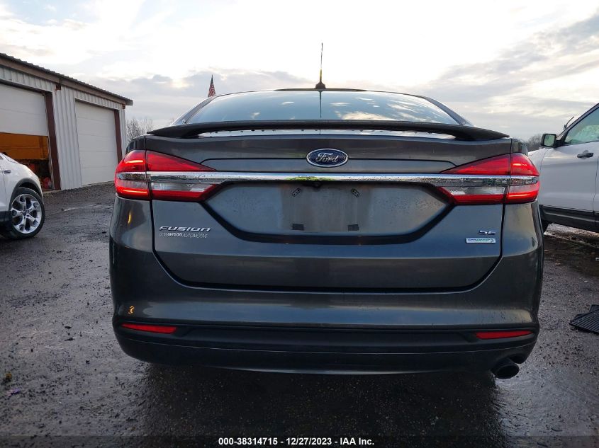 2018 Ford Fusion Se VIN: 3FA6P0HD2JR266334 Lot: 38314715