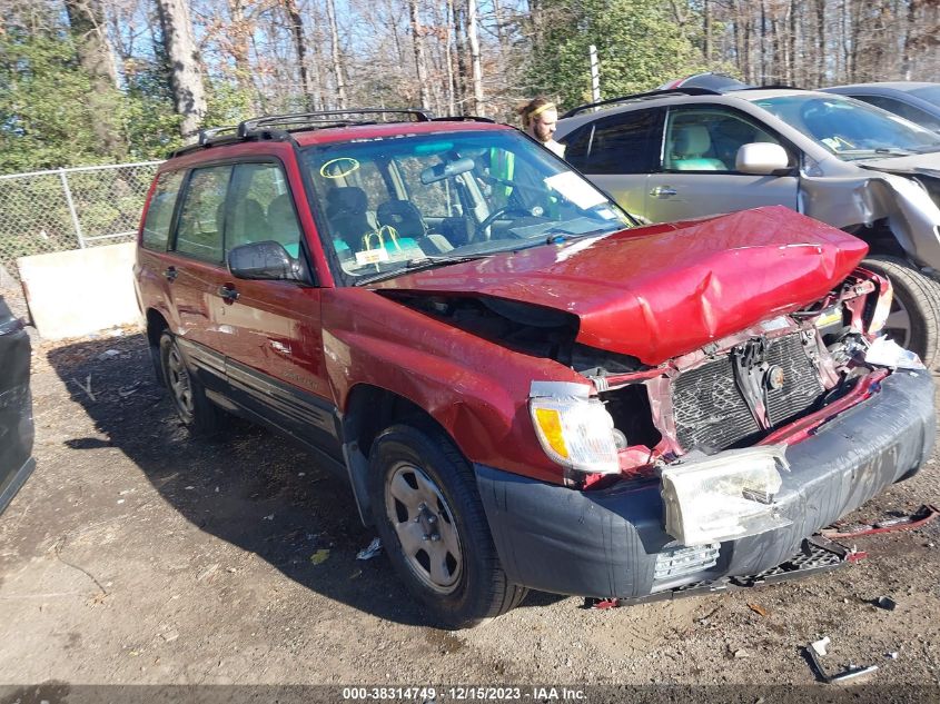 2002 Subaru Forester VIN: JF1SF635428736337 Lot: 38314749