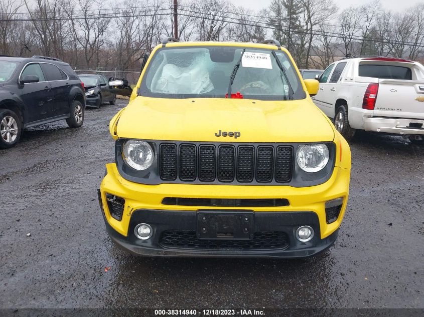 2019 Jeep Renegade Altitude 4X4 VIN: ZACNJBBB4KPJ88447 Lot: 38314940