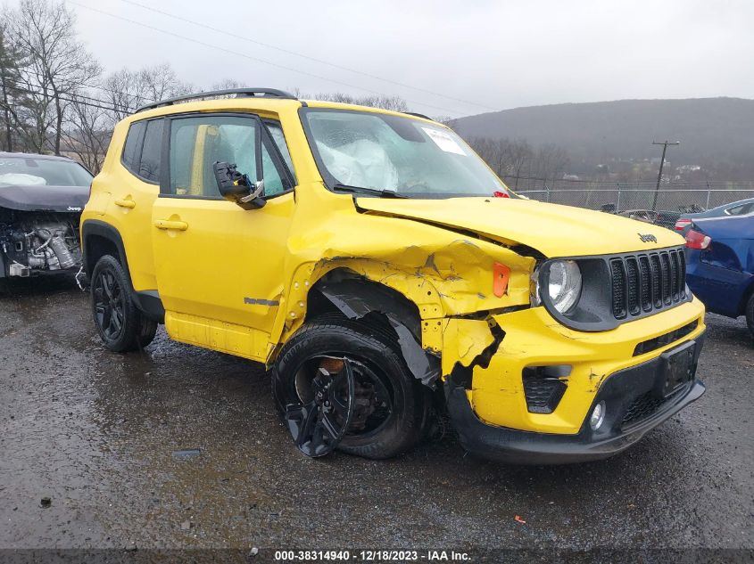 2019 Jeep Renegade Altitude 4X4 VIN: ZACNJBBB4KPJ88447 Lot: 38314940