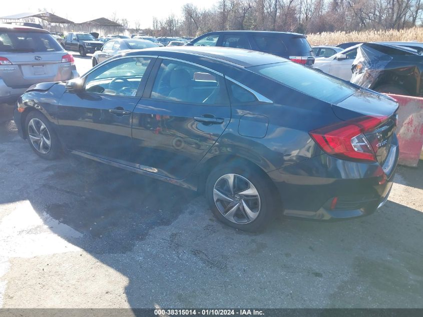 2019 Honda Civic Lx VIN: 2HGFC2F61KH583364 Lot: 38315014