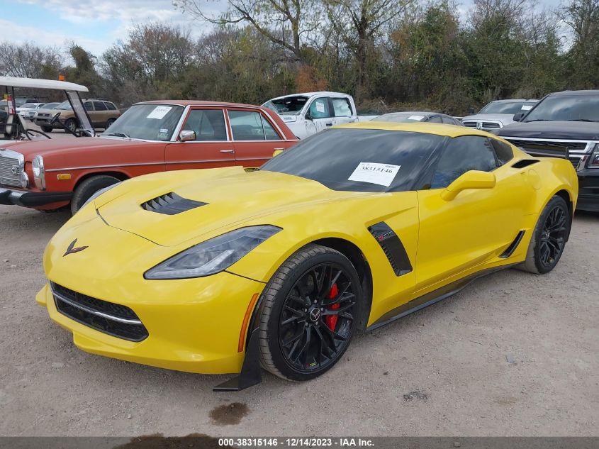 2015 Chevrolet Corvette Z06 3Lz VIN: 1G1YT2D65F5601803 Lot: 37974357