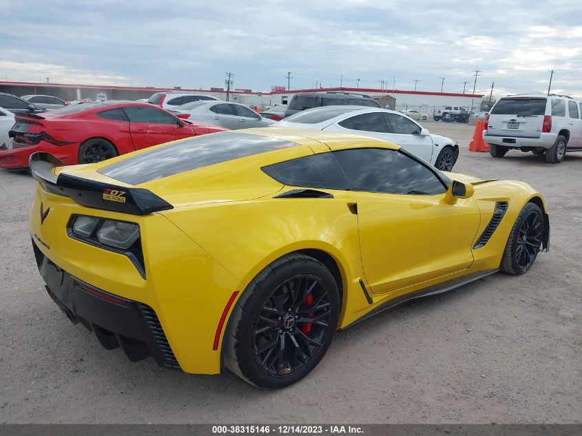 2015 Chevrolet Corvette Z06 3Lz VIN: 1G1YT2D65F5601803 Lot: 37974357