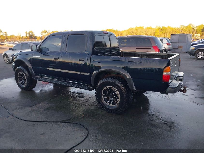 2001 Toyota Tacoma Prerunner VIN: 5TEGN92N91Z795337 Lot: 38315199