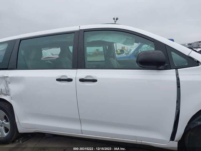 2013 Toyota Sienna L V6 7 Passenger VIN: 5TDZK3DC8DS342497 Lot: 38315222