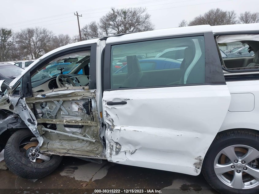 2013 Toyota Sienna L V6 7 Passenger VIN: 5TDZK3DC8DS342497 Lot: 38315222