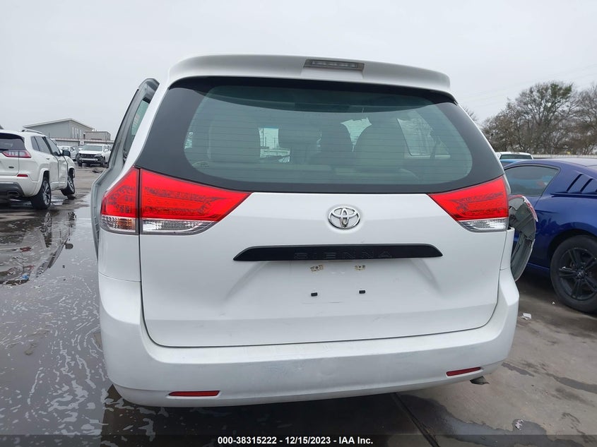 2013 Toyota Sienna L V6 7 Passenger VIN: 5TDZK3DC8DS342497 Lot: 38315222