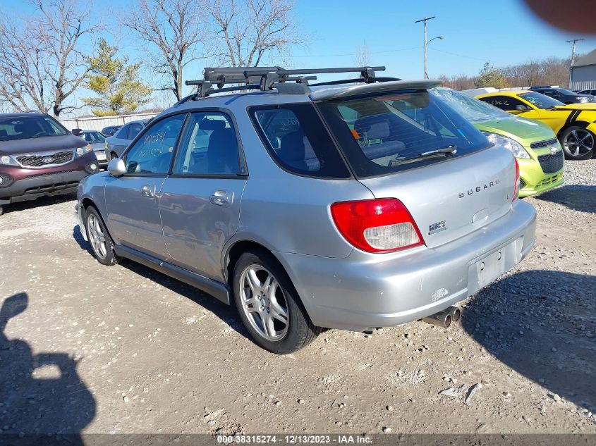 2003 Subaru Impreza Wrx VIN: JF1GG29643H811325 Lot: 38315274