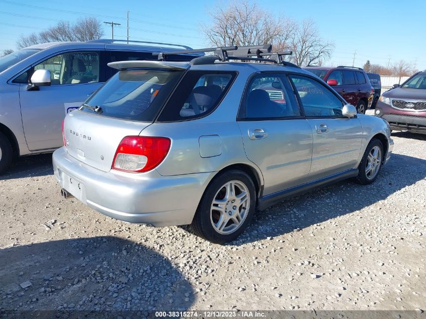 2003 Subaru Impreza Wrx VIN: JF1GG29643H811325 Lot: 38315274