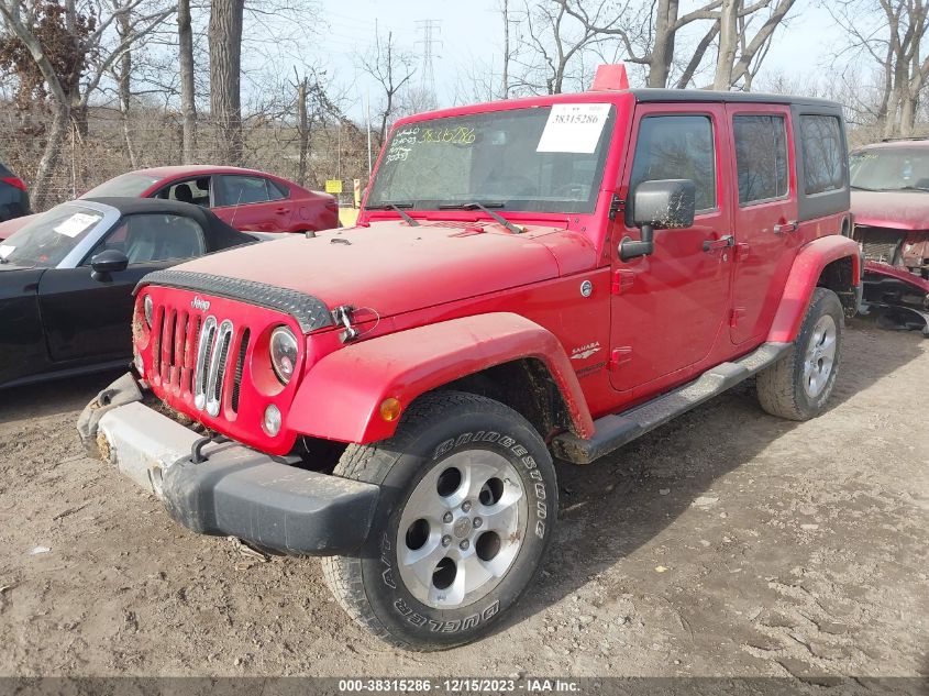 2014 Jeep Wrangler Unlimited Sahara VIN: 1C4BJWEG6EL146830 Lot: 38315286