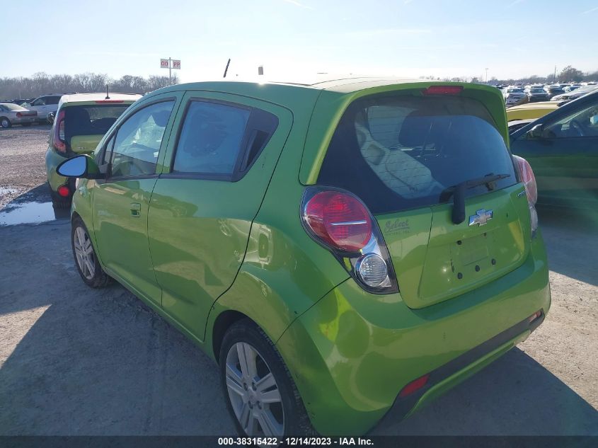 2015 Chevrolet Spark Ls Cvt VIN: KL8CB6S90FC710554 Lot: 38315422