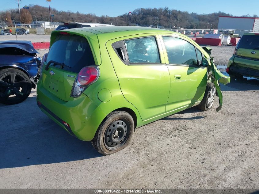 2015 Chevrolet Spark Ls Cvt VIN: KL8CB6S90FC710554 Lot: 38315422