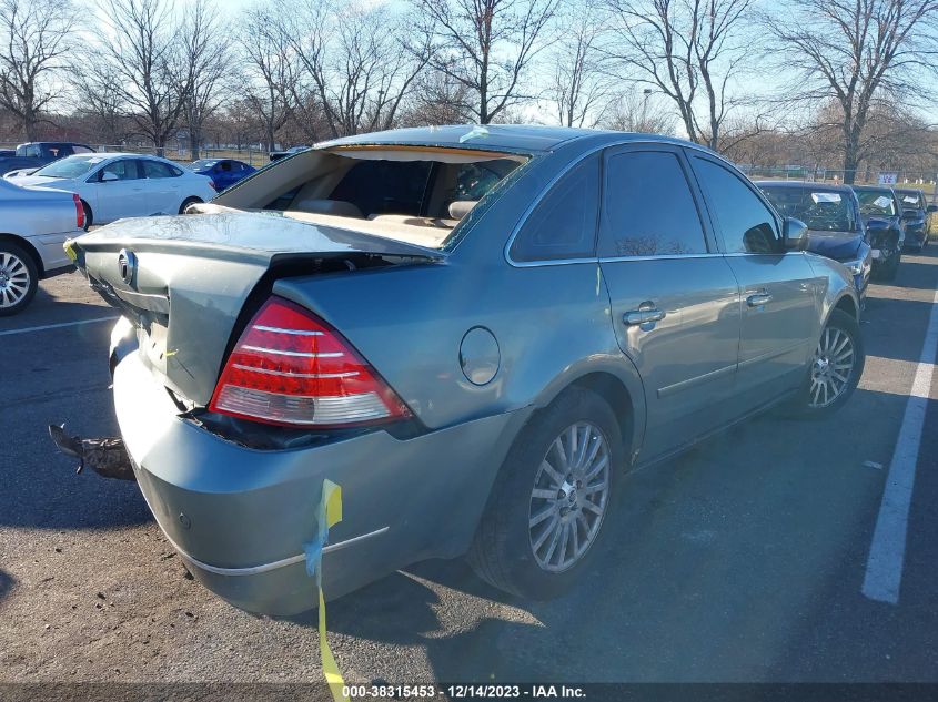 2006 Mercury Montego Premier VIN: 1MEFM42136G600117 Lot: 38315453