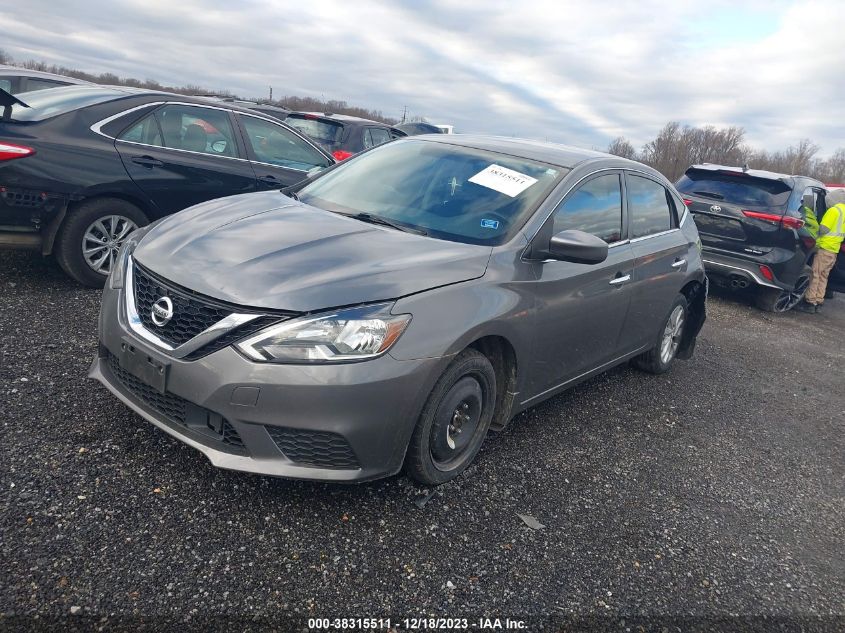 3N1AB7AP4KY296476 2019 Nissan Sentra Sv