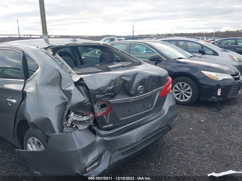 2019 Nissan Sentra Sv VIN: 3N1AB7AP4KY296476 Lot: 38315511