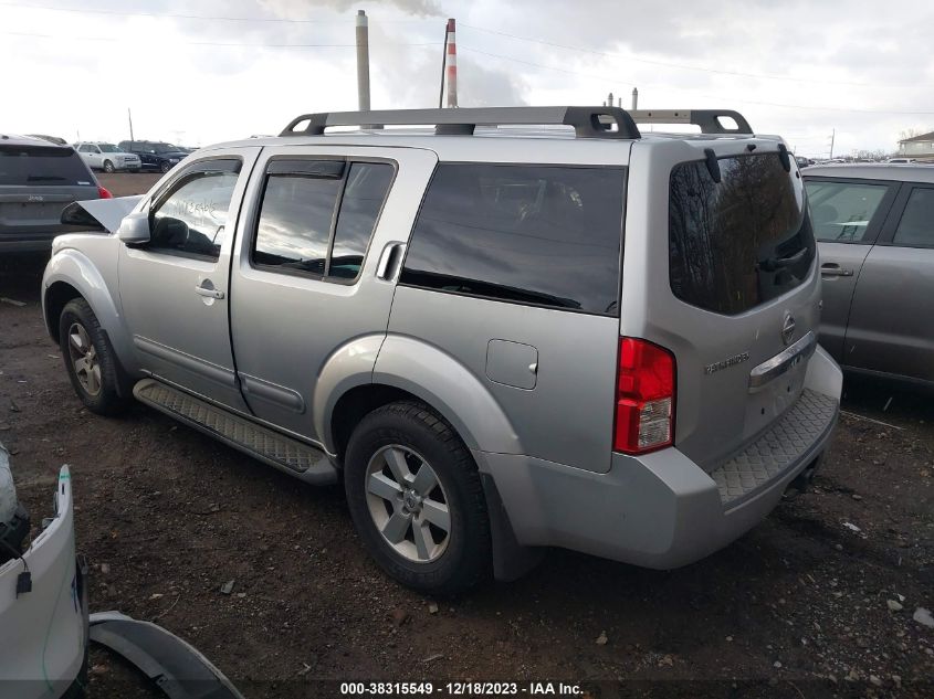 5N1AR18B99C611738 2009 Nissan Pathfinder Se