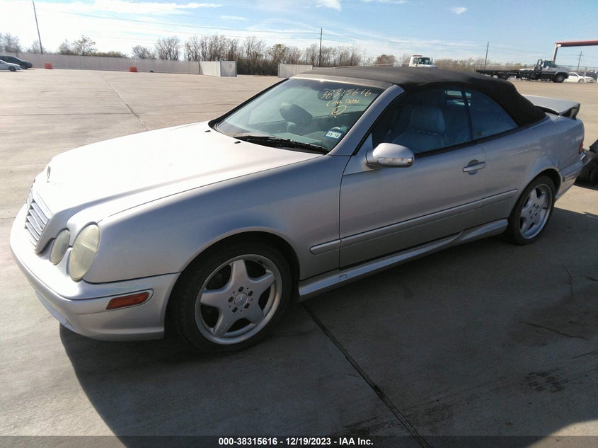 2000 Mercedes-Benz Clk 430 VIN: WDBLK70G8YT048528 Lot: 38315616
